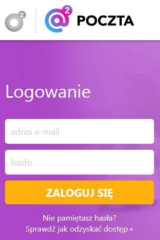 o2pl poczta|Poczta o2